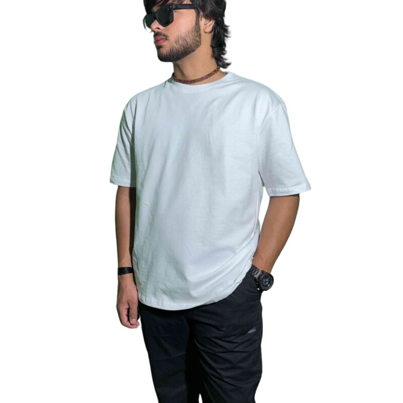 "Stop Worrying, Start Creating" Oversized T-Shirt – 240 GSM Heavy Cotton | Motivational Graphic Tee