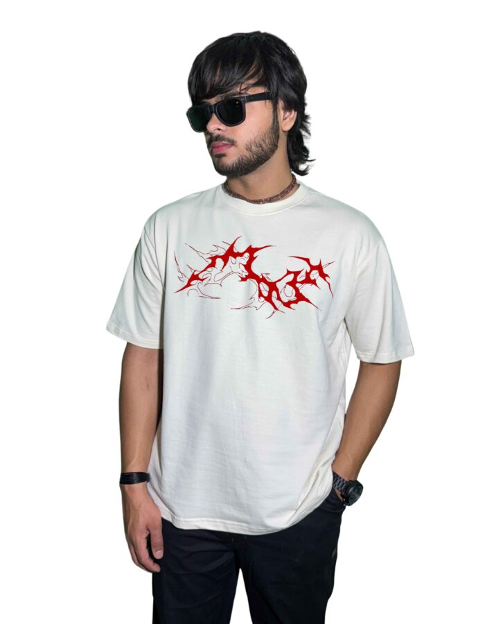Tattoo Flame Graphic T-Shirt – 240 GSM Premium Cotton | Streetwear Drop