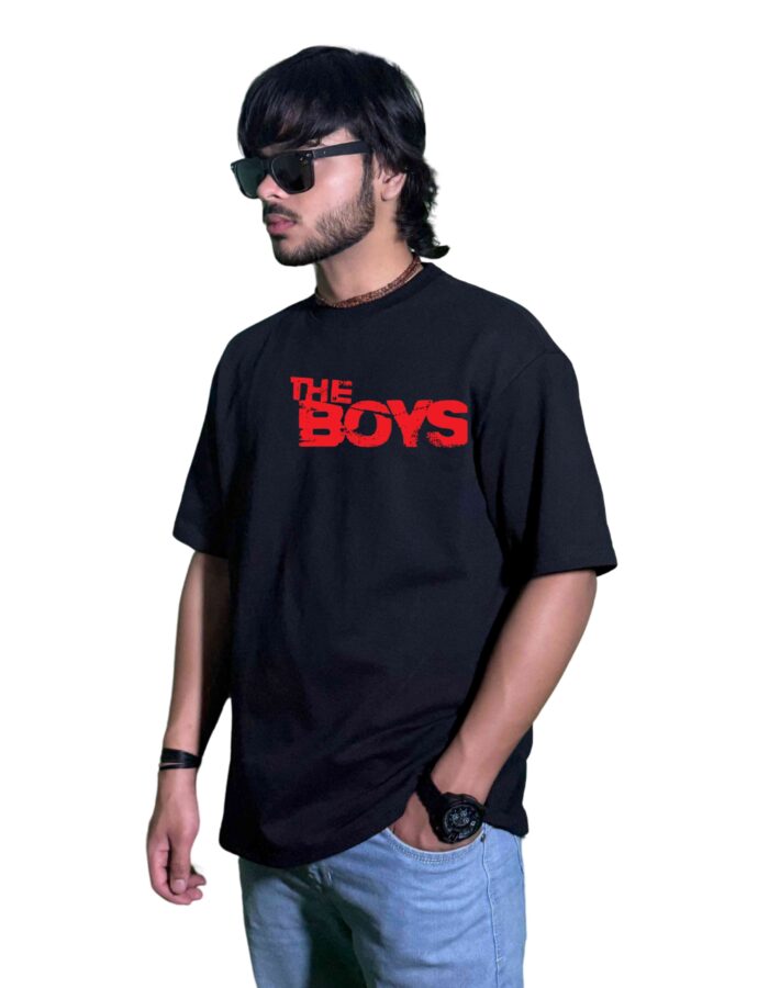 The Boys Oversized T-Shirt – 240 GSM Premium Cotton Streetwear