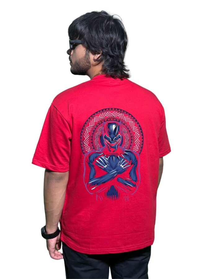 Wakanda Forever Premium Graphic T-Shirt – 220 GSM Cotton - Image 4