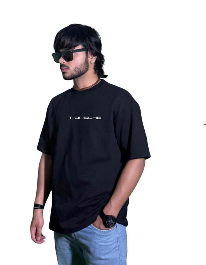 Premium 220 GSM Porsche 911 GT3 RS Oversized T-Shirt – Ultimate Car Enthusiast Streetwear
