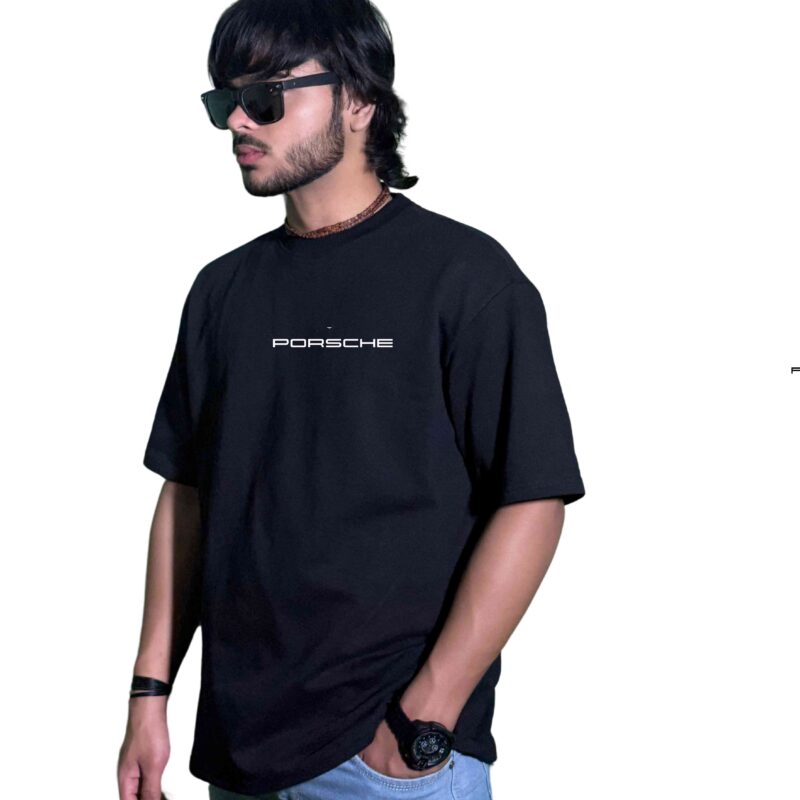 Premium 220 GSM Porsche 911 GT3 RS Oversized T-Shirt – Ultimate Car Enthusiast Streetwear