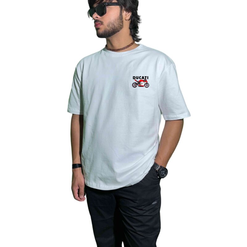 Ducati Panigale 220 GSM Premium Oversized T-Shirt – Ultimate Biker Style