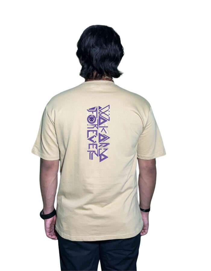 Wakanda Forever Premium Graphic T-Shirt – 220 GSM Cotton - Image 2
