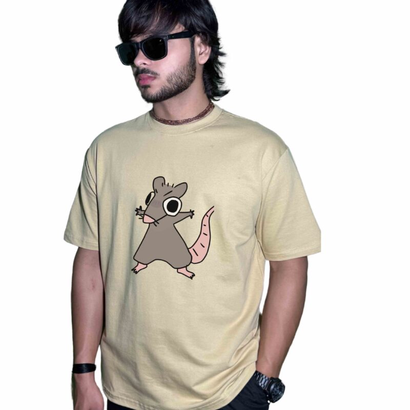 220 GSM "Mystic Relic" Oversized T-Shirt – Ancient Symbolism Meets Modern Fashion
