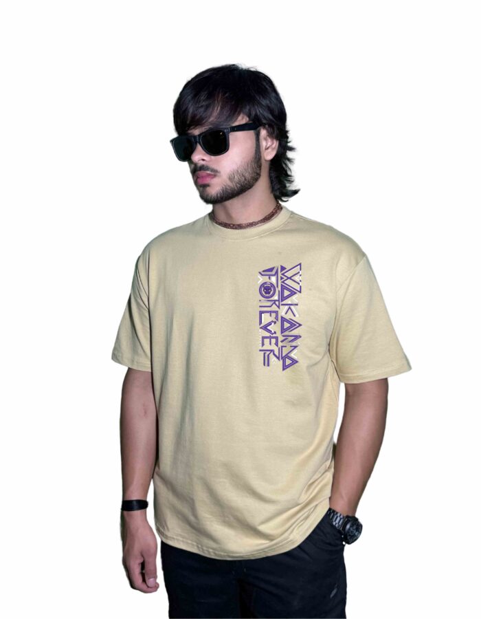 Wakanda Forever Premium Graphic T-Shirt – 220 GSM Cotton