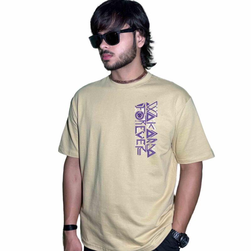 Wakanda Forever Premium Graphic T-Shirt – 220 GSM Cotton