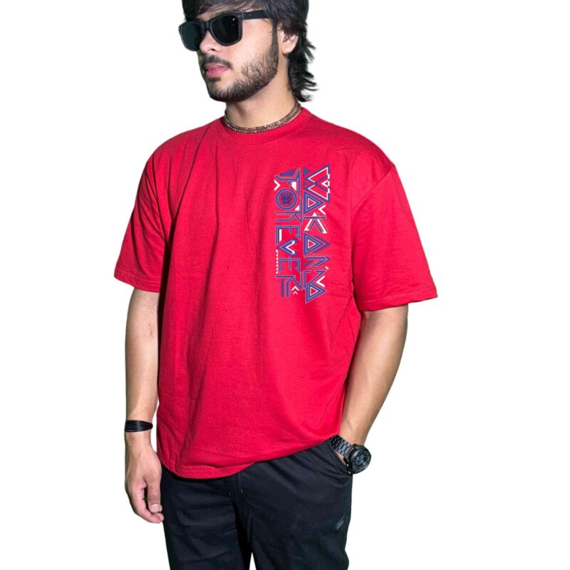 Wakanda Forever Premium Graphic T-Shirt – 220 GSM Cotton