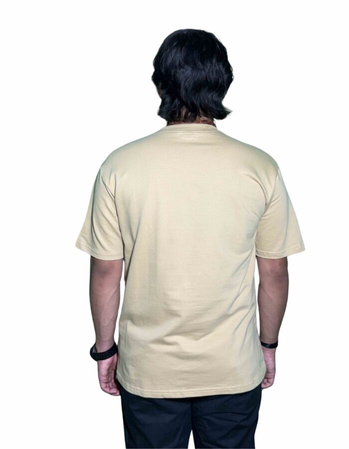 Premium 220 GSM "Azure Eye" Oversized T-Shirt – Futuristic & Minimalist Aesthetic  Premium 220 GSM "Azure Eye" Oversized T-Shirt – Futuristic & Minimalist Aesthetic - Image 2